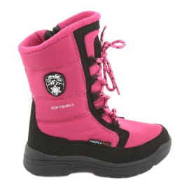 Bottes de neige avec American club SN13 membrane rose / noire