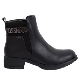 Bottes noires pour femmes noires 1210A-PA Noir le noir