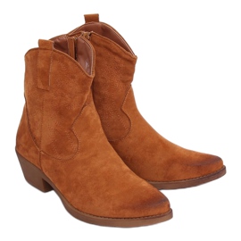 Santiags camel NC970P Camel brun