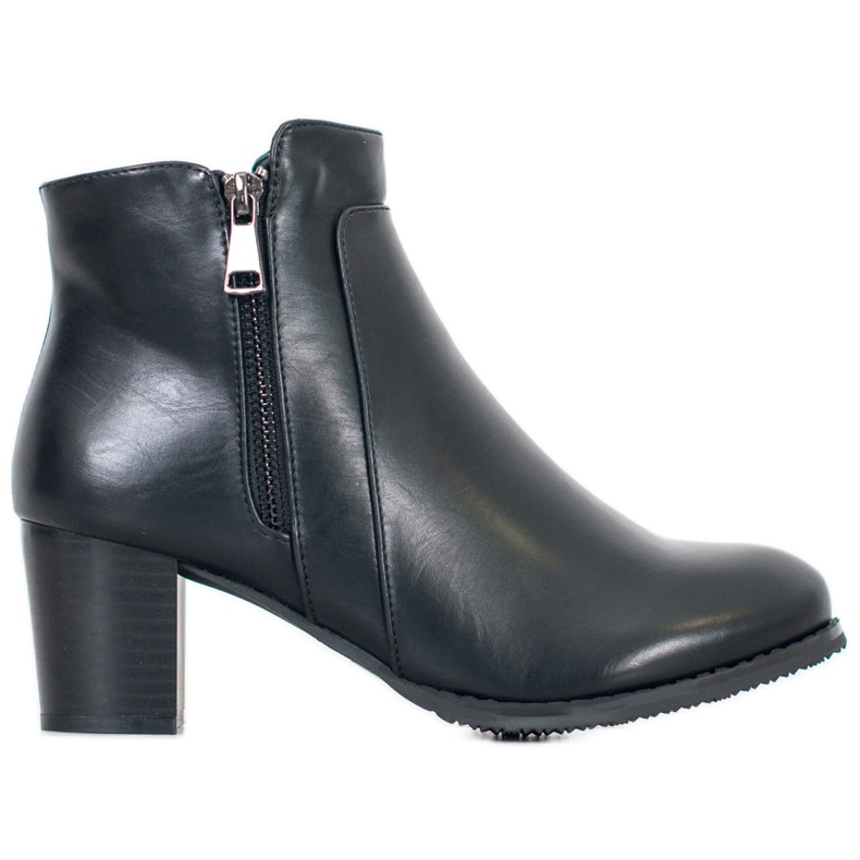 J. Star Bottines Avec Une Fermeture Éclair le noir
