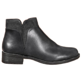 Small Swan Bottes noires décontractées le noir