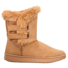 SHELOVET Bottes de neige chaudes brun SHELOVET Bottes de neige chaudes brun