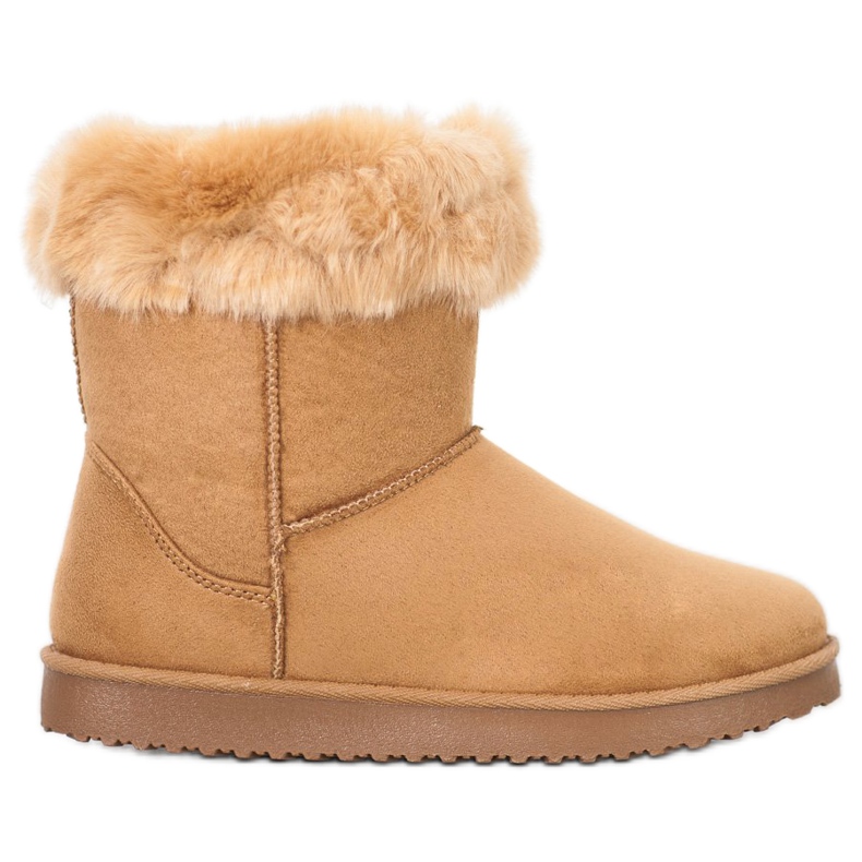 Sport Mukluki chaud avec fourrure brun