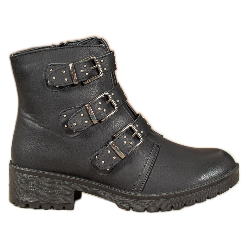 J. Star Travailleurs noirs avec fermoirs le noir J. Star Travailleurs noirs avec fermoirs le noir