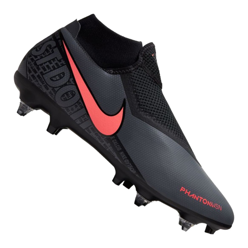 Chaussures de football Nike Phantom Vsn Academy Df SG-Pro Ac M BQ8845-080 bleu le noir