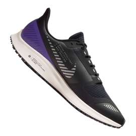 Chaussures de course Nike Air Zoom Pegasus 36 Shield M AQ8005-002 le noir violet
