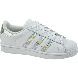 Chaussures Adidas Originals Superstar Jr F33889 blanc