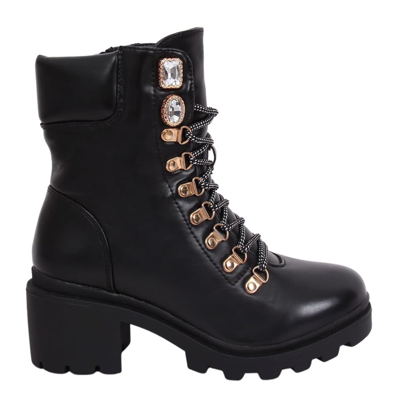 Bottes noires pour femmes noires HE110 Noir le noir