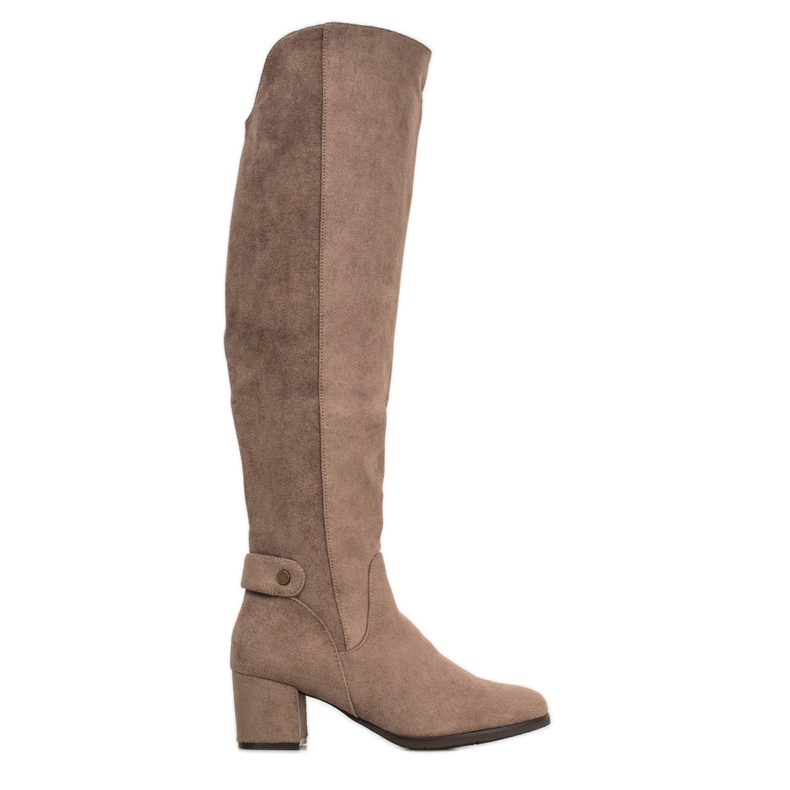 Goodin Bottes chaudes au-dessus du genou brun Goodin Bottes chaudes au-dessus du genou brun