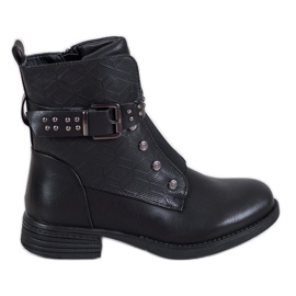 J. Star Bottes noires avec élastique