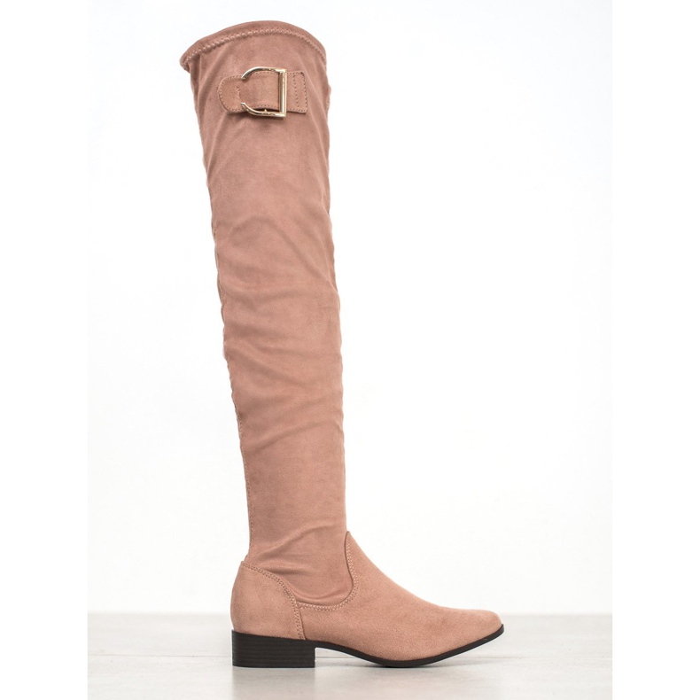 Jumex Bottes élégantes avec boucle rose Jumex Bottes élégantes avec boucle rose