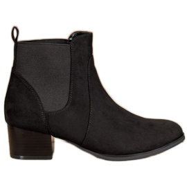 Kylie Bottines Chelsea classiques noir