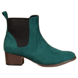 Kylie Bottines Chelsea classiques vert