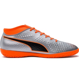 M Puma One 4 Syn It 104750 01 chaussures de football multicolore argent