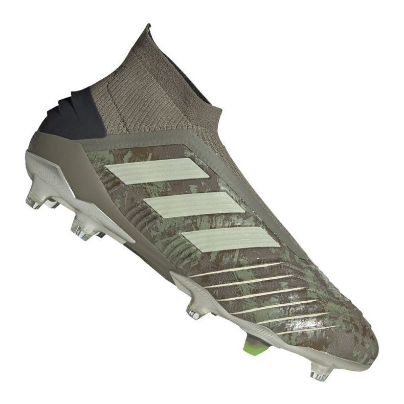 Chaussures de foot Adidas Predator 19+ Fg M EF8204 gris gris