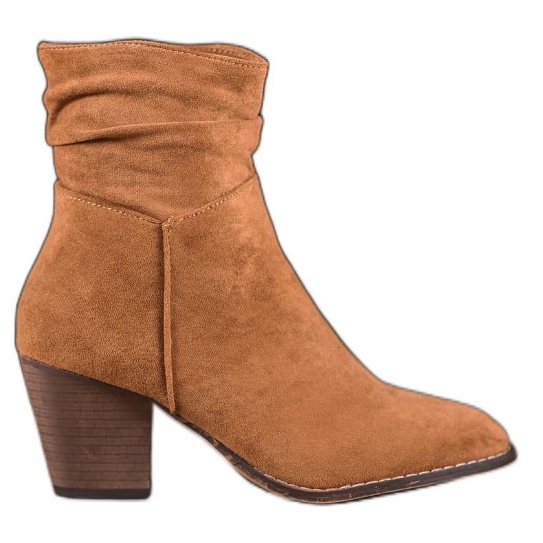 SHELOVET Bottes décontractées sur un poteau brun