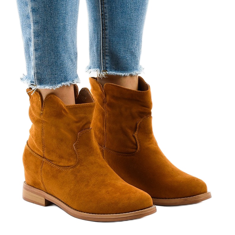 Santiags marron NC981 brun