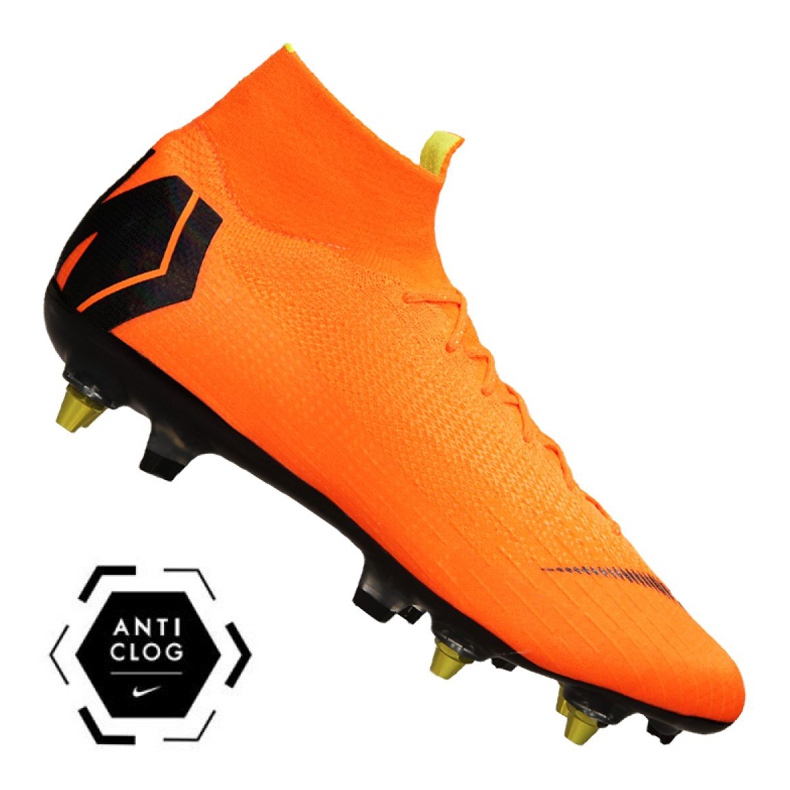 Chaussures de football Nike Superfly 6 Elite Sg Pro Ac M AH7366-810 orange orange