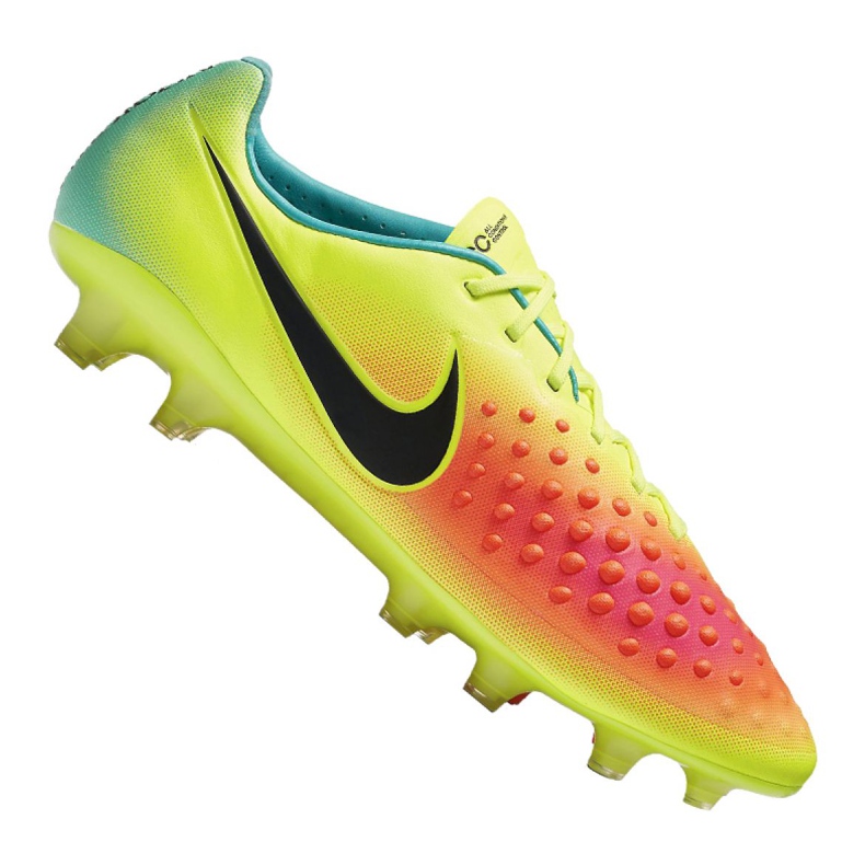 Chaussures de football Nike Magista Opus Ii Fg M 843813-708 jaune jaune