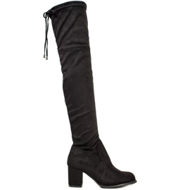 J. Star Bottes à enfiler sur un poteau noir