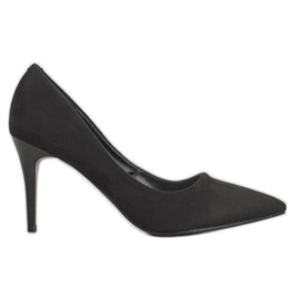 Kylie Escarpins classiques en daim le noir