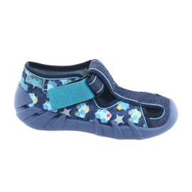 Chaussures enfant Befado 190P090 bleu marin bleu