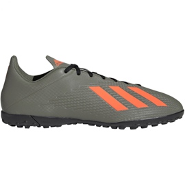 Chaussures de football adidas X 19.4 Tf EF8370 M vert gris Chaussures de football adidas X 19.4 Tf EF8370 M vert gris
