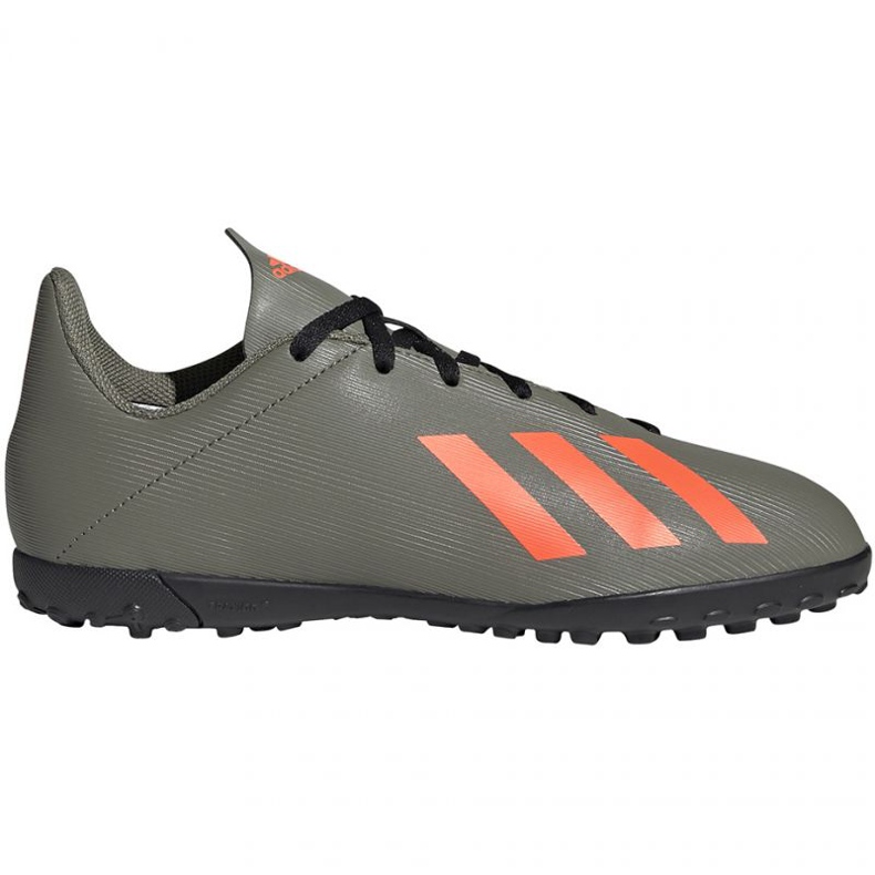Chaussures de foot Adidas X 19.4 Jr Tf EF8378 vert vert