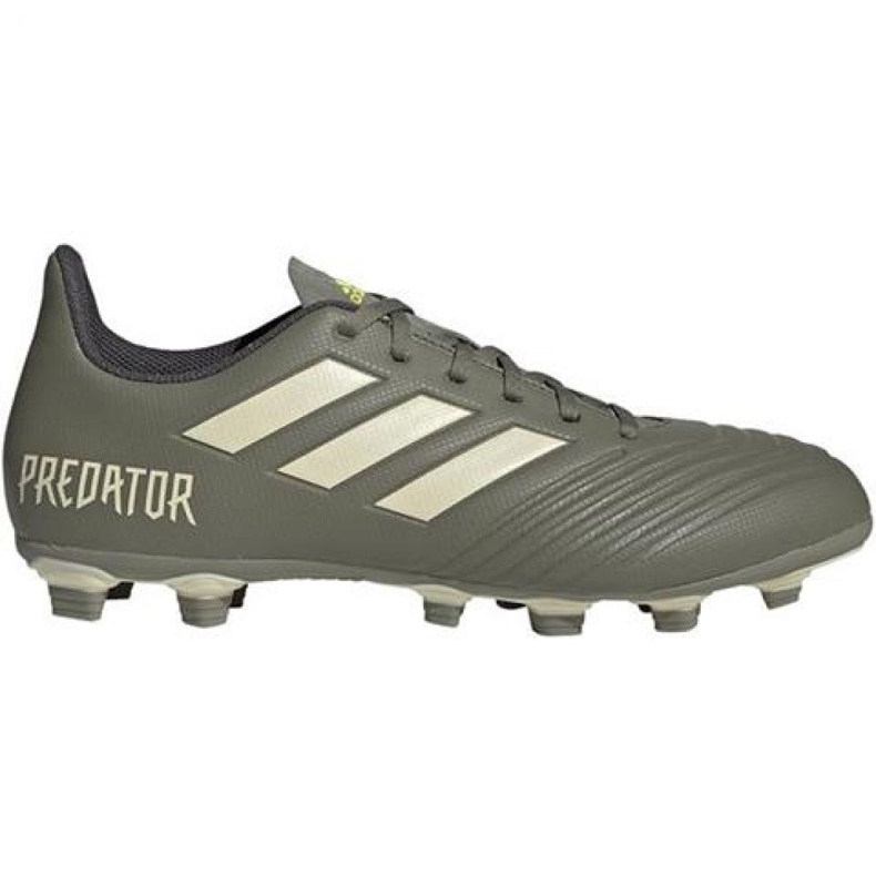 Chaussures de foot Adidas Predator 19.4 FxG M EF8211 bleu marin gris