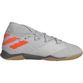 Chaussures de football Adidas Nemeziz 19.3 In M EF8289 gris gris Chaussures de football Adidas Nemeziz 19.3 In M EF8289 gris gris