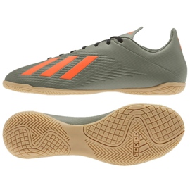 Chaussures de foot Adidas X 19.4 In M EF8373 gris Chaussures de foot Adidas X 19.4 In M EF8373 gris
