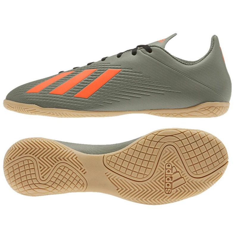 Chaussures de foot Adidas X 19.4 In M EF8373 gris Chaussures de foot Adidas X 19.4 In M EF8373 gris