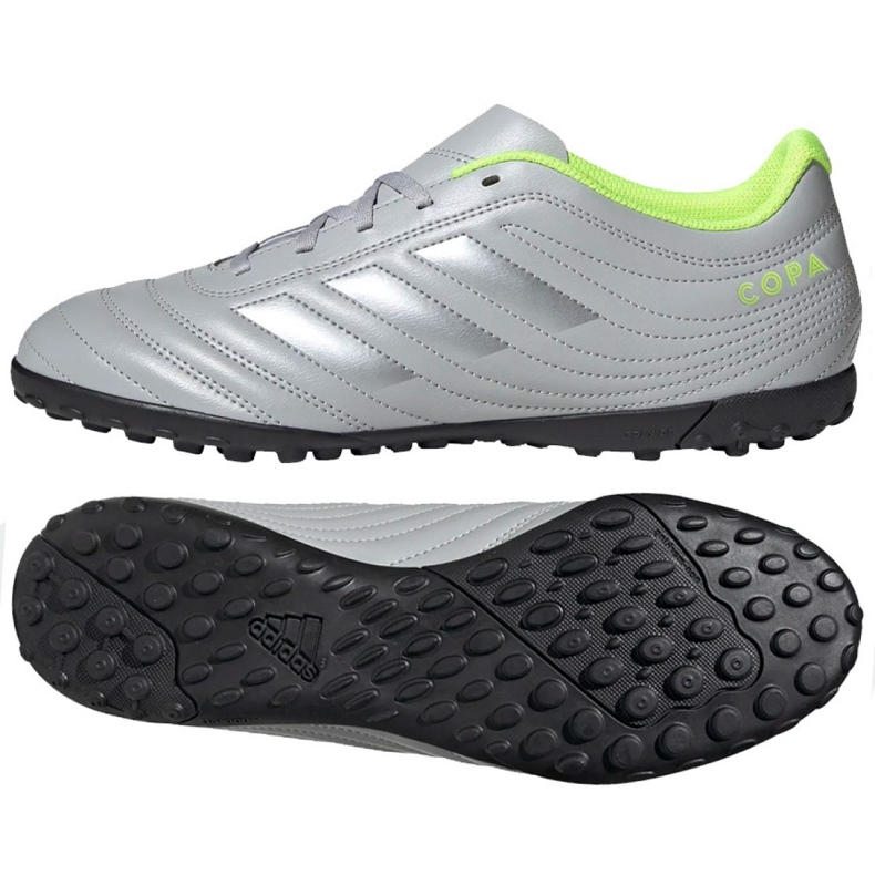 Chaussures de foot Adidas Copa 20.4 Tf M EF8356 gris argent