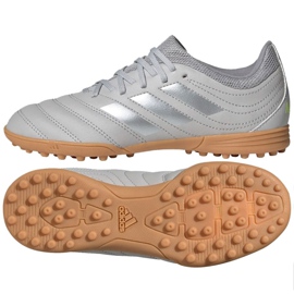 Chaussures de foot Adidas Copa 20.3 Tf Jr EF8343 gris gris Chaussures de foot Adidas Copa 20.3 Tf Jr EF8343 gris gris