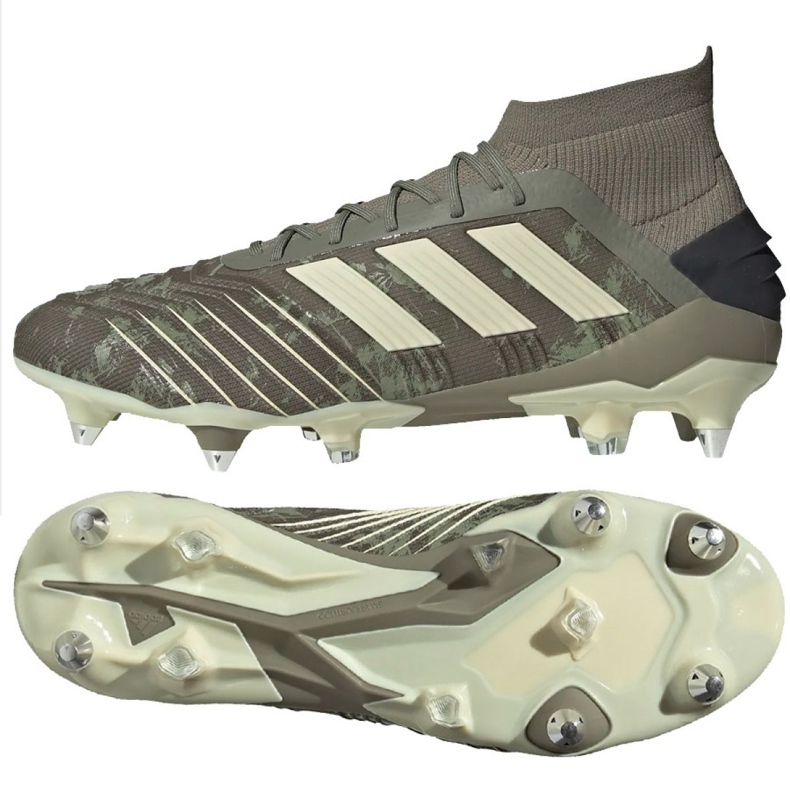Chaussures de foot Adidas Predator 19.1 Sg M EF8206 gris gris