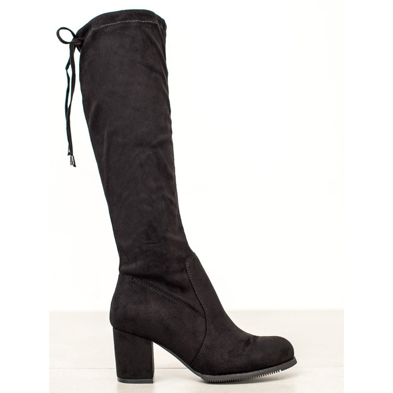 J. Star Bottes en daim classiques le noir