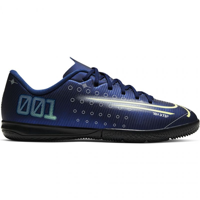 Chaussure de football Nike Mercurial Vapor 13 Academy Mds Ic Jr CJ1175 401 bleu marin bleu