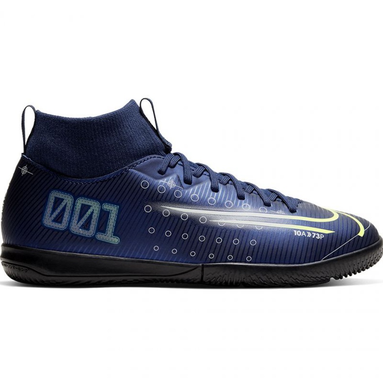 Chaussure de football Nike Mercurial Superfly 7 Academy Mds Ic Jr BQ5529 401 bleu marin bleu Chaussure de football Nike Mercurial Superfly 7 Academy Mds Ic Jr BQ5529 401 bleu marin bleu