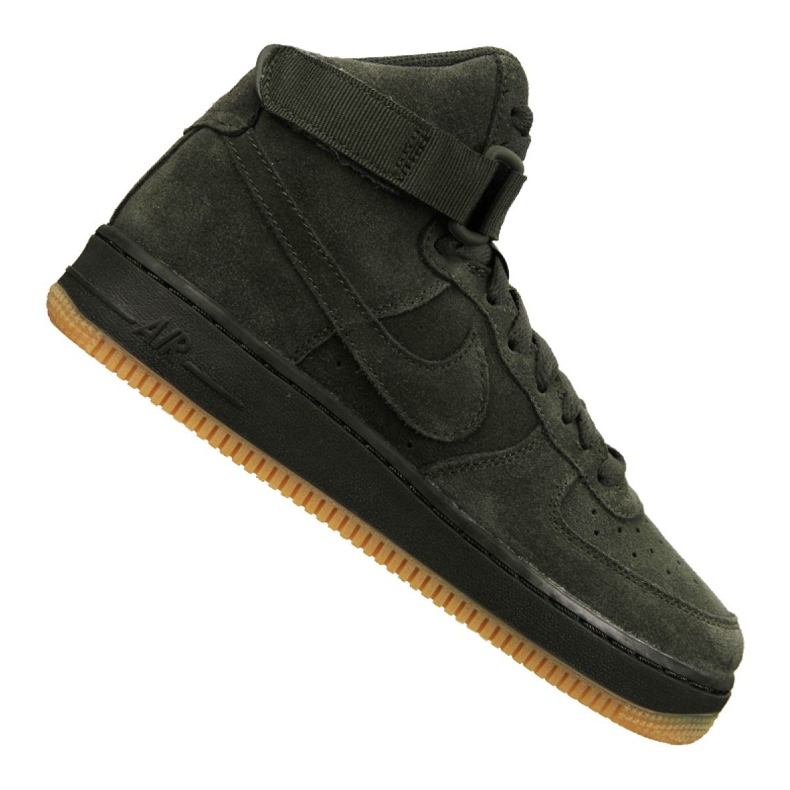 Nike Air Force 1 High Lv 8 Gs Jr 807617-300 chaussures vert Nike Air Force 1 High Lv 8 Gs Jr 807617-300 chaussures vert