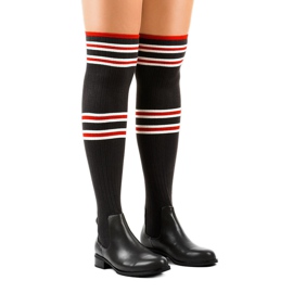 Chaussette mousquetaire grise FD-69