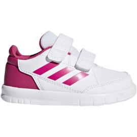 Chaussures adidas Altasport Cf I Jr D96846 blanc violet