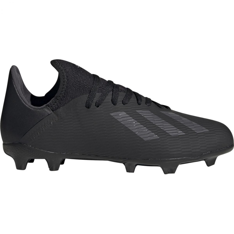 Les chaussures de football adidas X 19.3 Fg Jr F35364 le noir le noir