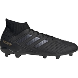 Chaussures de foot Adidas Predator 19.3 Fg M F35594 noir noir