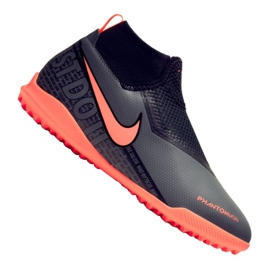 Nike Phantom Vsn Academy Df Tf Jr AO3292-080 chaussures de football noir