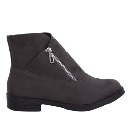Boots gris daim gris 20195 Gris