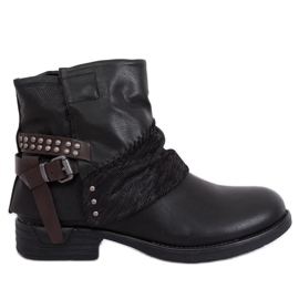 Bottes noires pour femmes noires 283-PA Noir le noir Bottes noires pour femmes noires 283-PA Noir le noir