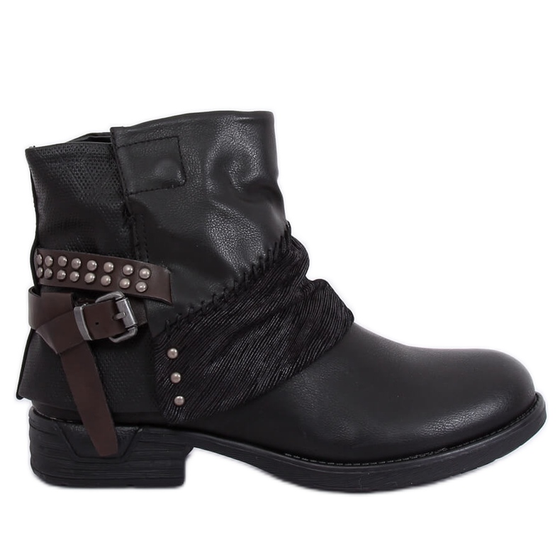 Bottes noires pour femmes noires 283-PA Noir le noir Bottes noires pour femmes noires 283-PA Noir le noir