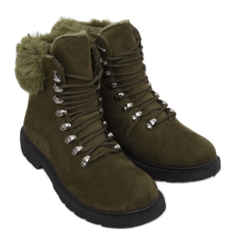 Chaussures femme vertes Y260-9 Green Ii Species