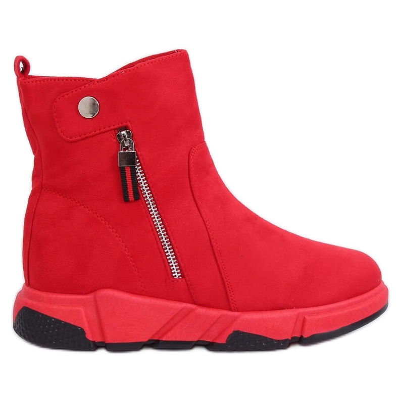 Rouge SJ1938 Bottes de sport rouges