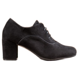 SHELOVET Escarpins à lacets le noir SHELOVET Escarpins à lacets le noir